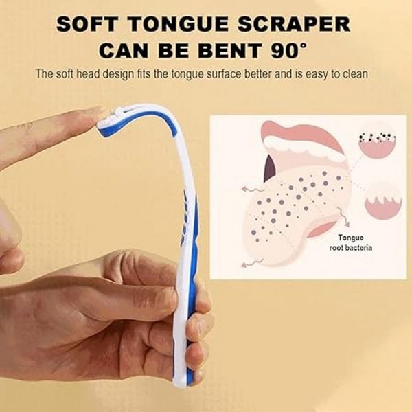 1 Piece Tongue Cleaner / Reduce Bad Breath