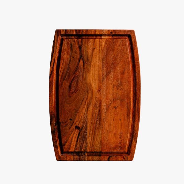 Acacia Parabola Face-grain Cutting Board