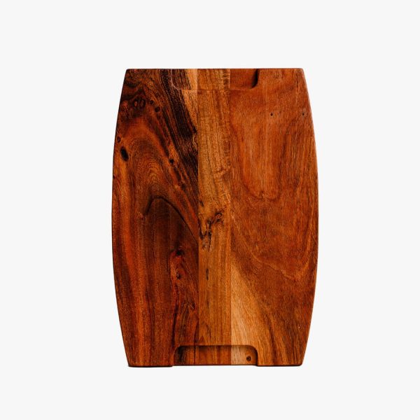 Acacia Parabola Face-grain Cutting Board