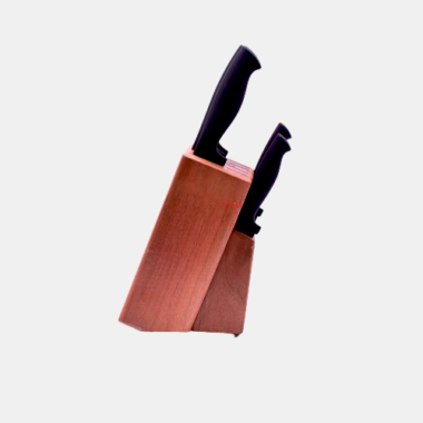 Knife Stand Wood Organizer