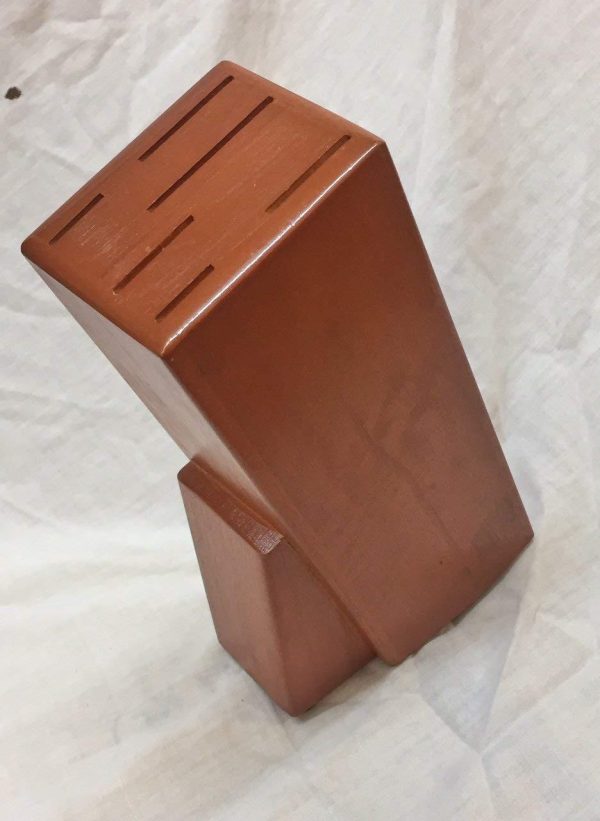 Knife Stand Wood Organizer