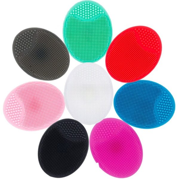Soft Silicone Face Cleansing Brush Pad.