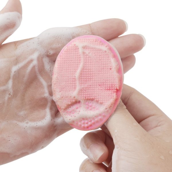 Soft Silicone Face Cleansing Brush Pad.