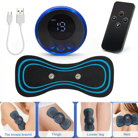Ems Butterfly Portable Neck Massager – Rechargeable Massager