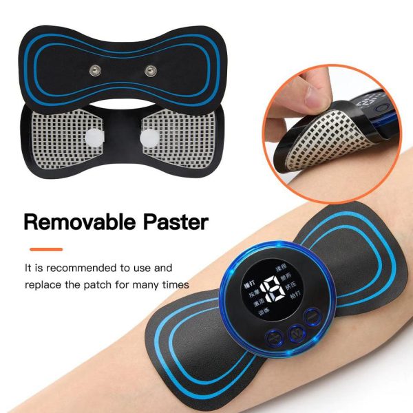 Ems Butterfly Portable Neck Massager – Rechargeable Massager