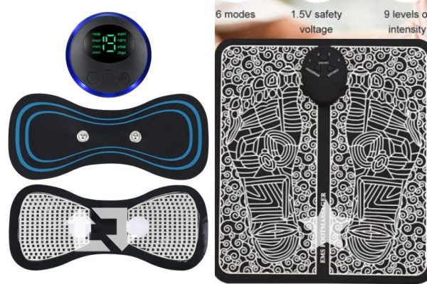 Ems Butterfly Portable Neck Massager – Rechargeable Massager