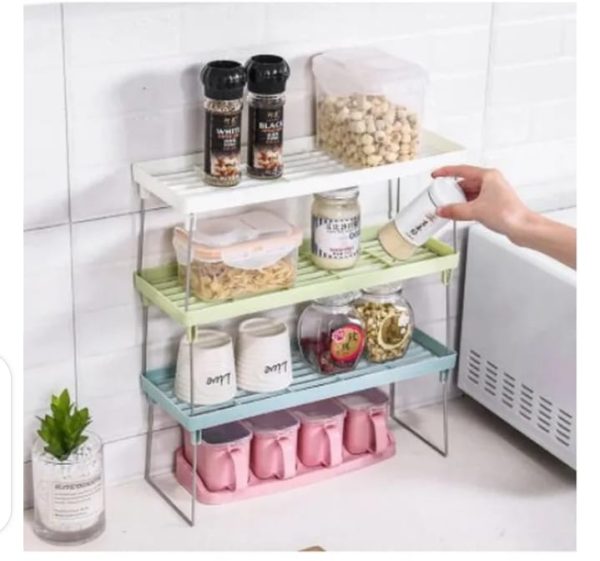 Folding Shelf For Spice Jars