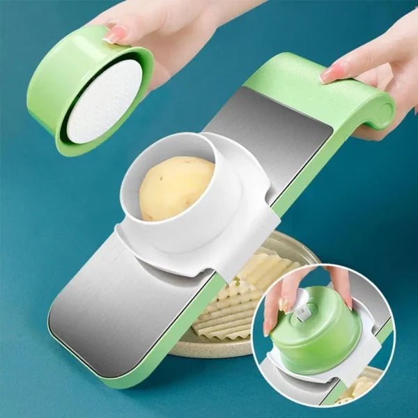 Multifunctional Vegetable Cutter-05 Blades Vegetable Cutter