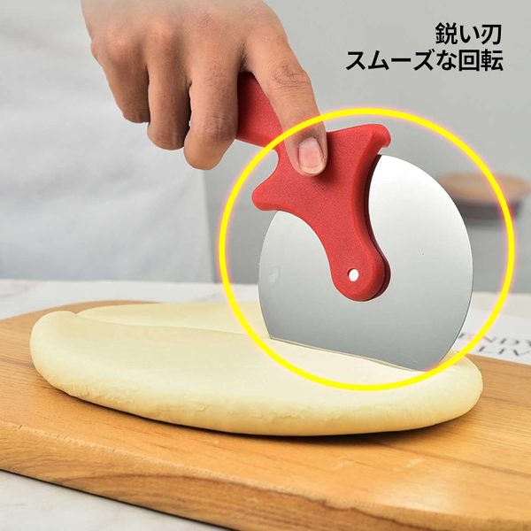 Pizza Cutter, Pizza R Big Size Cooker Stainless Steel, Commercial Use, Kitchen Helper