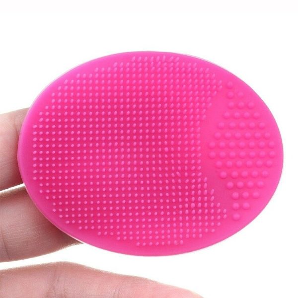 Soft Silicone Face Cleansing Brush Pad.